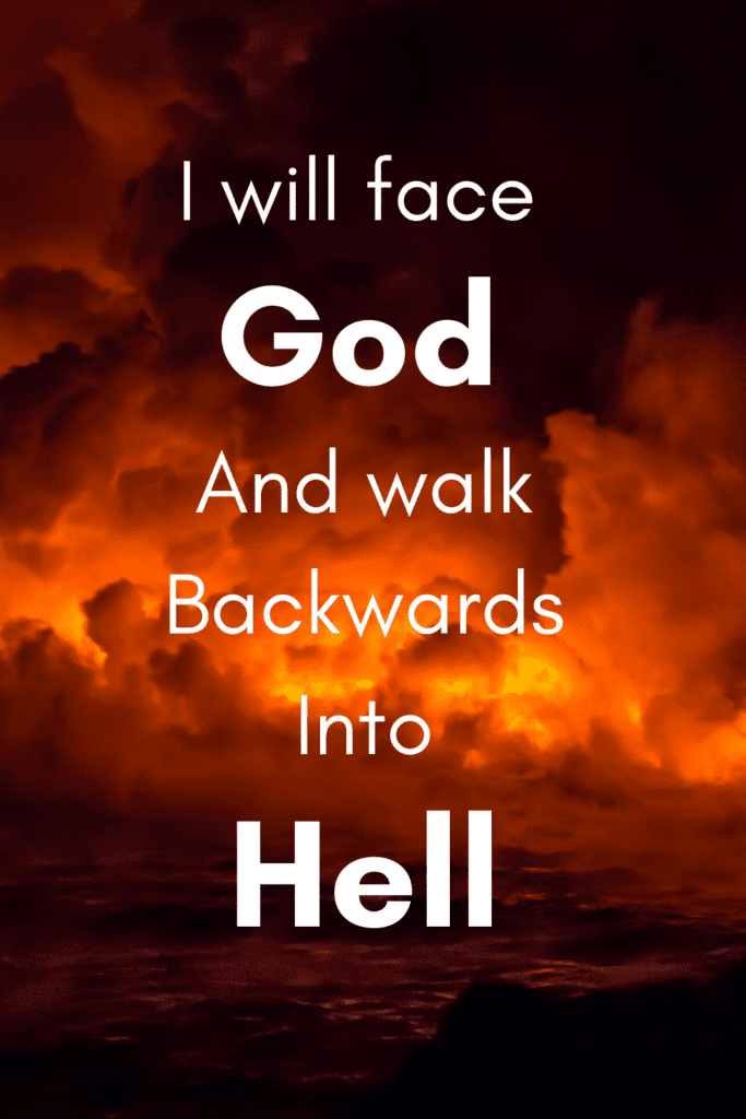 badass quote about hell