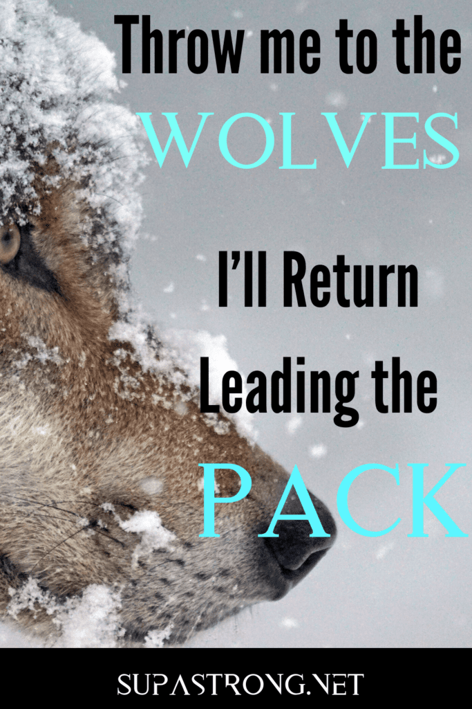 badass quote wolf pack
